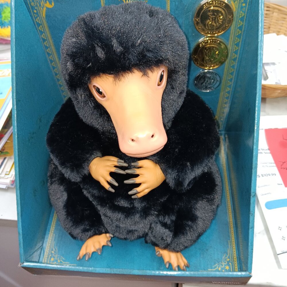 Universal Studios Harry Potter Baby Niffler Shoulder Plush